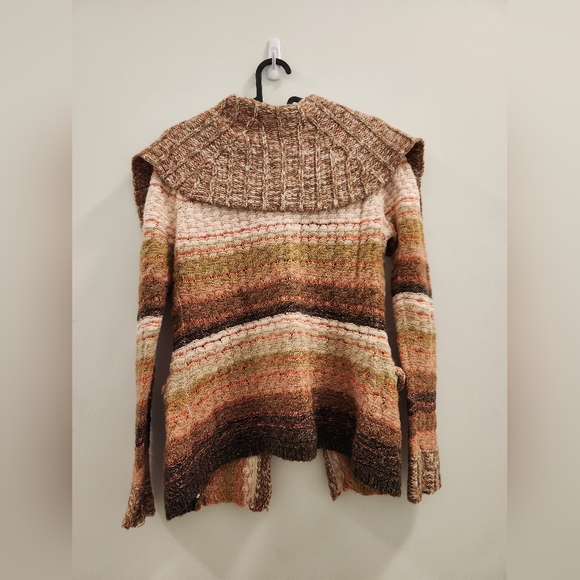 EUC Anthropologie Sleeping On Snow knit Sweater Cardigan - Picture 3 of 3